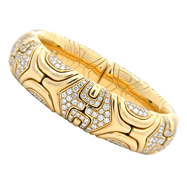 ブルガリ アルベアーレ ダイヤ ブレス K18YG