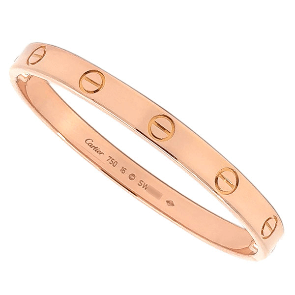 カルティエ ラブ ブレス K18PG