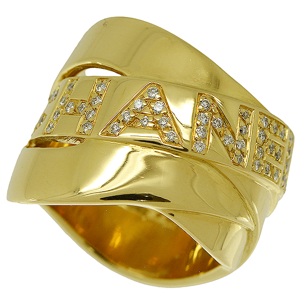 シャネル ボルディック ダイヤ リング K18YG